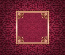 oval frame ornate vector free download