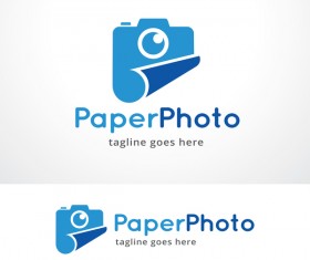 Paper Photo vector logo
