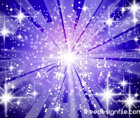 Purple light beam background shiny vector 02