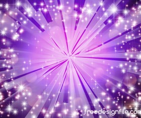 Purple light beam background shiny vector 04