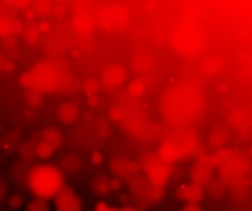 Red Bokeh Background Stock Photo 02