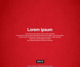 Red old paper texture background vector