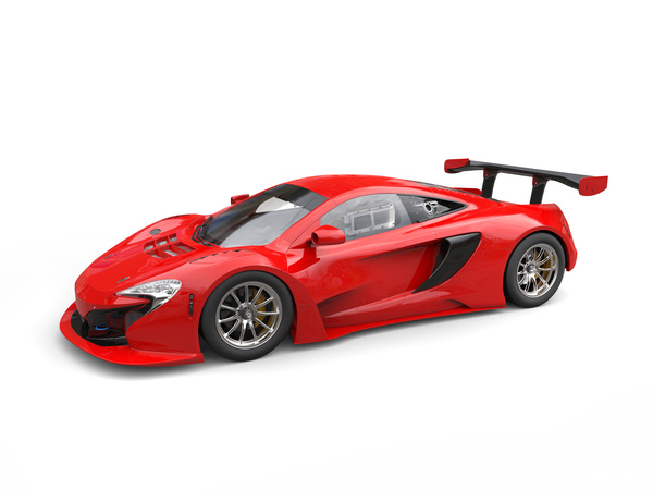 Red sports car HD picture