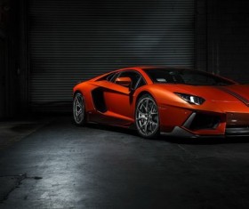 Red sports car Stock Photo 02