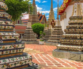 Religious buildings in Asia Stock Photo 02