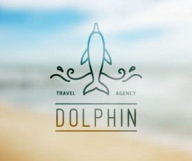 Sea with summer travel background vector 10