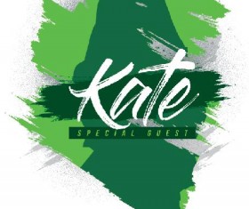 Special guest flyer psd template