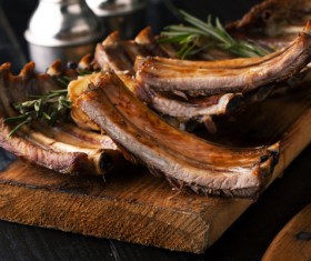 Spices barbecue row Stock Photo