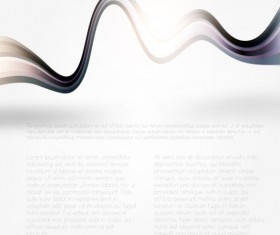 Tech wavy abstract illustration vector design 05