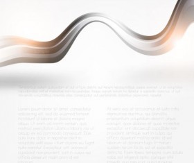 Tech wavy abstract illustration vector design 08