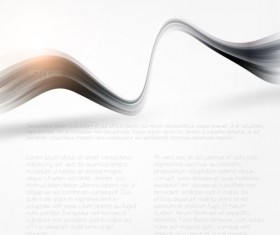 Tech wavy abstract illustration vector design 10