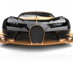 Black sports car HD picture