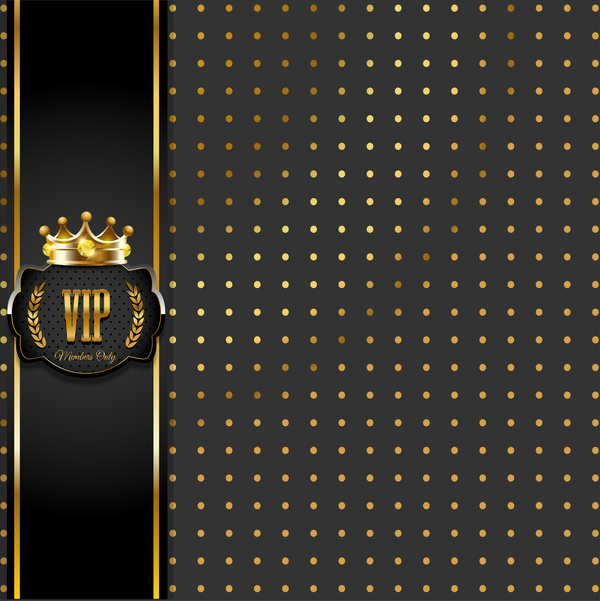 VIP background luxury design vectors 12