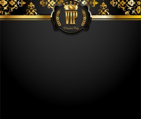 VIP background luxury design vectors 14