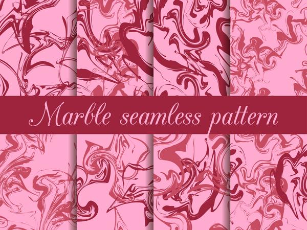 Vector marbling seamless pattern material 02
