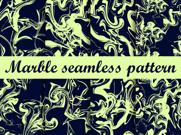 Vector marbling seamless pattern material 03