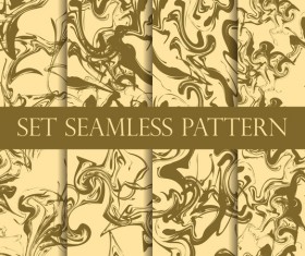 Vector marbling seamless pattern material 06