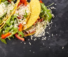 Vegetable Tortilla Stock Photo 02