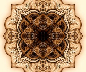 Vintage ethnic decorative pattern vector 02