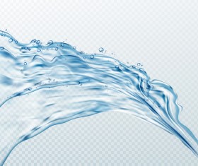 Water wave illustration vectors 01