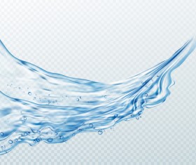 Water wave illustration vectors 02