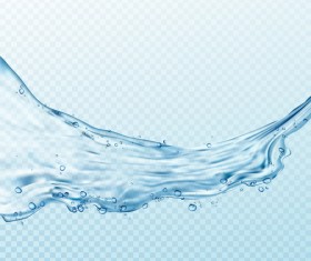 Water wave illustration vectors 04