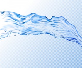 Water wave illustration vectors 05