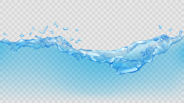 Water wave illustration vectors 10