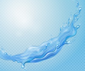 Water wave illustration vectors 11