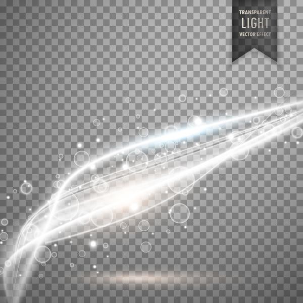 White light effect illustration vector 02