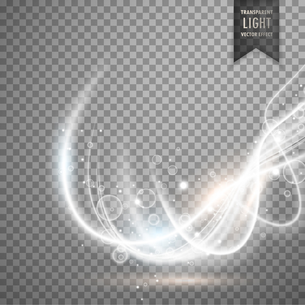 White light effect illustration vector 03