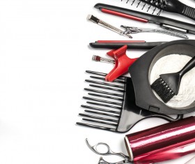 hairdresser tools Stock Photo 01