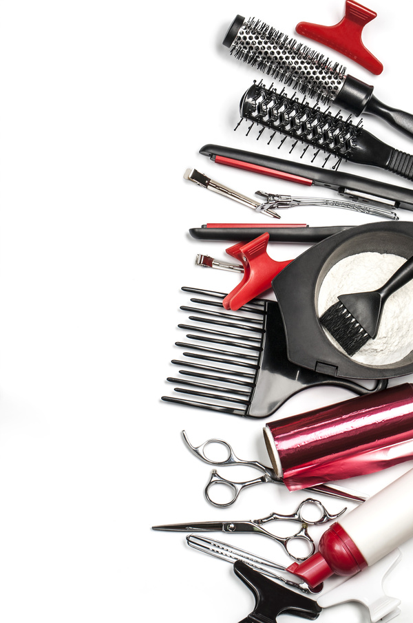 hairdresser tools Stock Photo 01