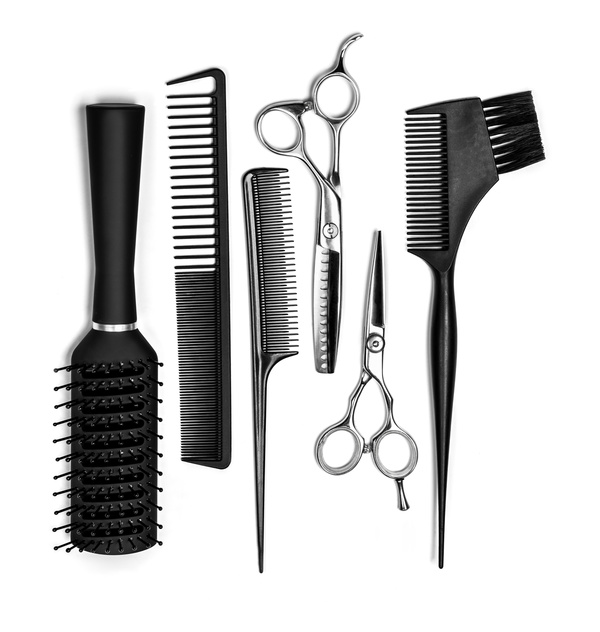hairdresser tools Stock Photo 03
