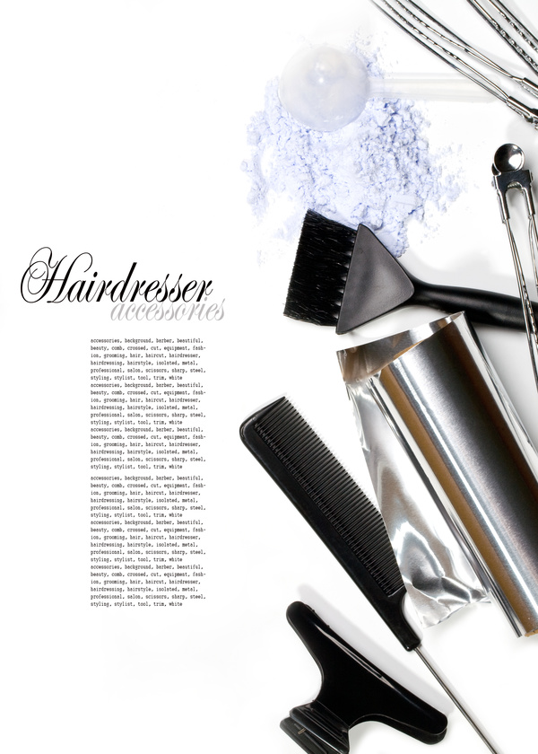 hairdresser tools Stock Photo 08