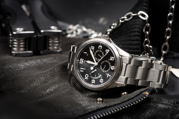 high-level automatic watch on a jacket HD picture