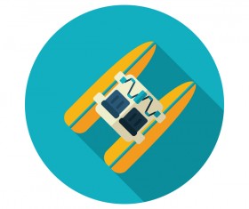 kayak vector icon
