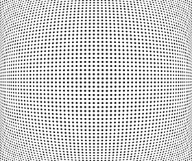 Abstract black cricles dots vector background 02