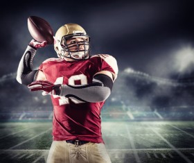 American Football Stock Photo 01