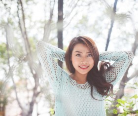 Beautiful Asian girl HD picture