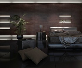 Bedroom lighting effects show HD picture