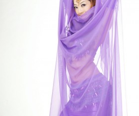 Belly dance girl Stock Photo