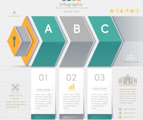 Business infographic banner vector template 01