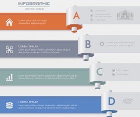 Business infographic banner vector template 10