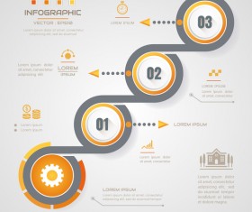Business infographic banner vector template 12