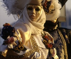 Carnival costumes and masks Stock Photo 02