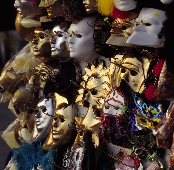Carnival costumes and masks Stock Photo 03