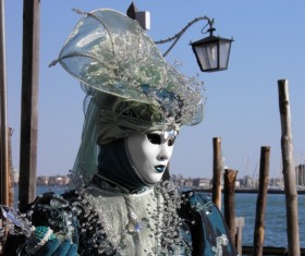 Carnival costumes and masks Stock Photo 04