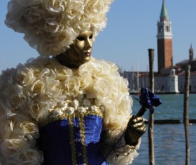 Carnival costumes and masks Stock Photo 10