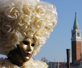 Carnival costumes and masks Stock Photo 12